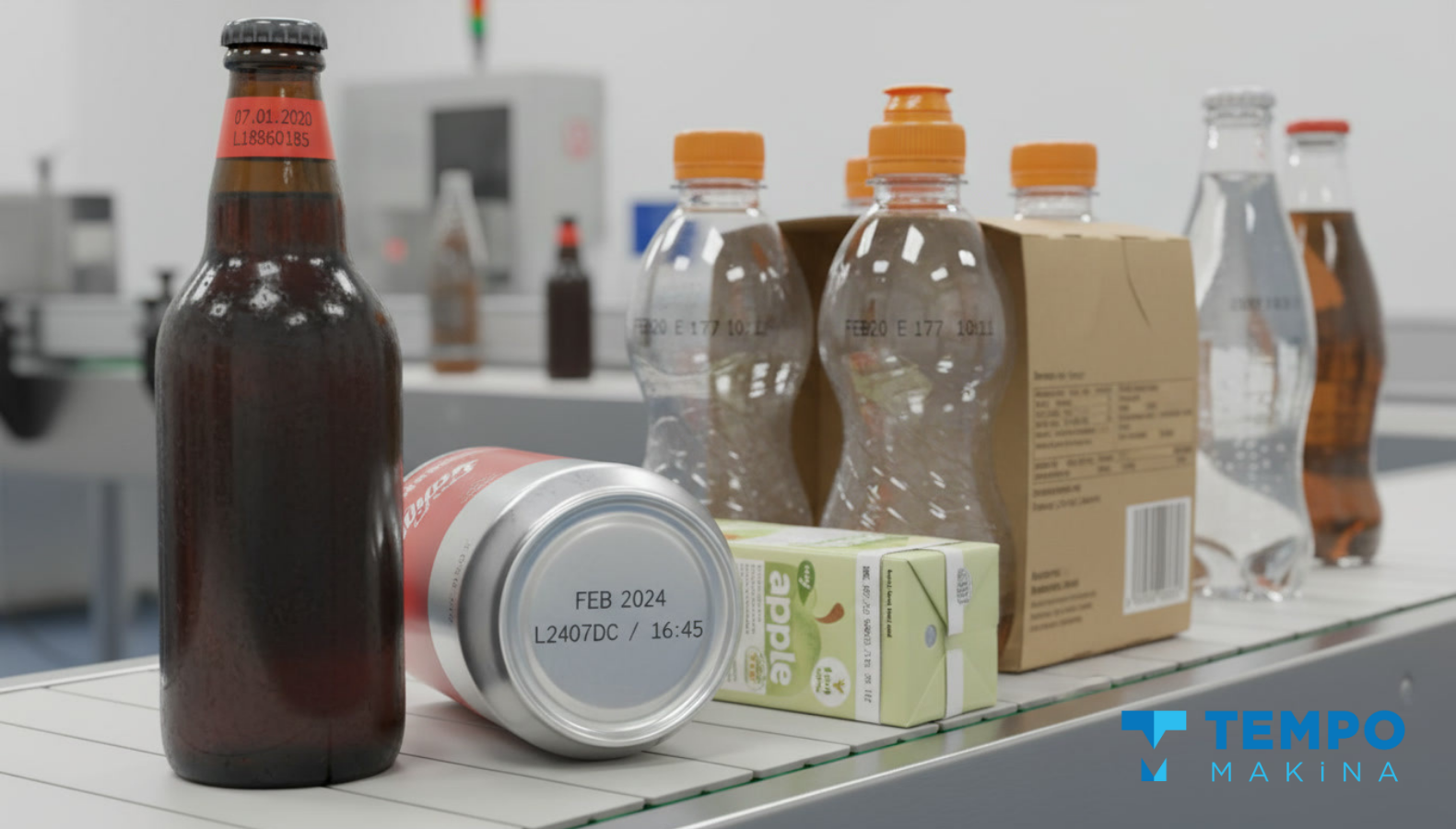 İçecek Sektöründe Şişe Kodlama ve Markalama Uygulamaları