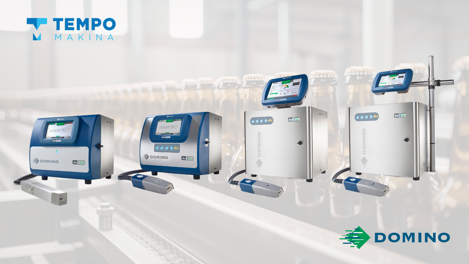 İnkjet Kodlama Makinesi | Domino Türkiye Distribütörü — Tempo Makina